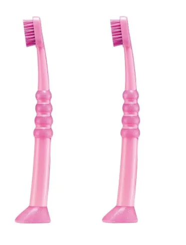 Set periute baby pink, 2 bucati, Curaprox