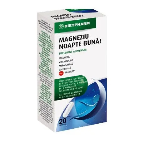 Magneziu noapte buna ! 20 capsule