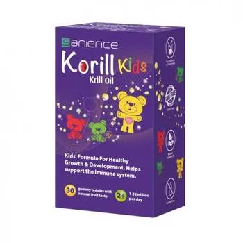 Korill Kids, 30 ursuleti gumati, Sanience