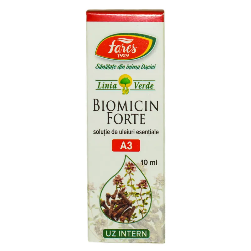 Biomicin Forte A3, 10 ml, Fares