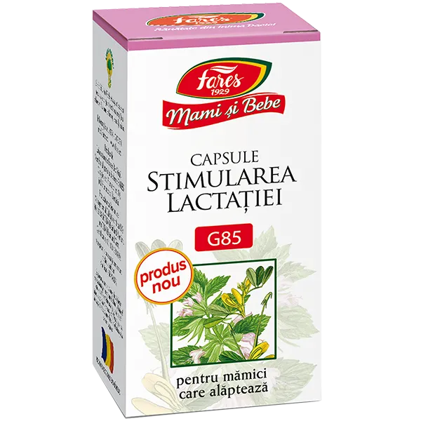 Stimularea lactatiei Mami&Bebe x 60cps