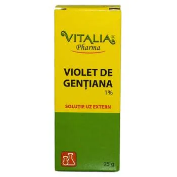 Violet de gentiana 1%, 25 g, Vitalia