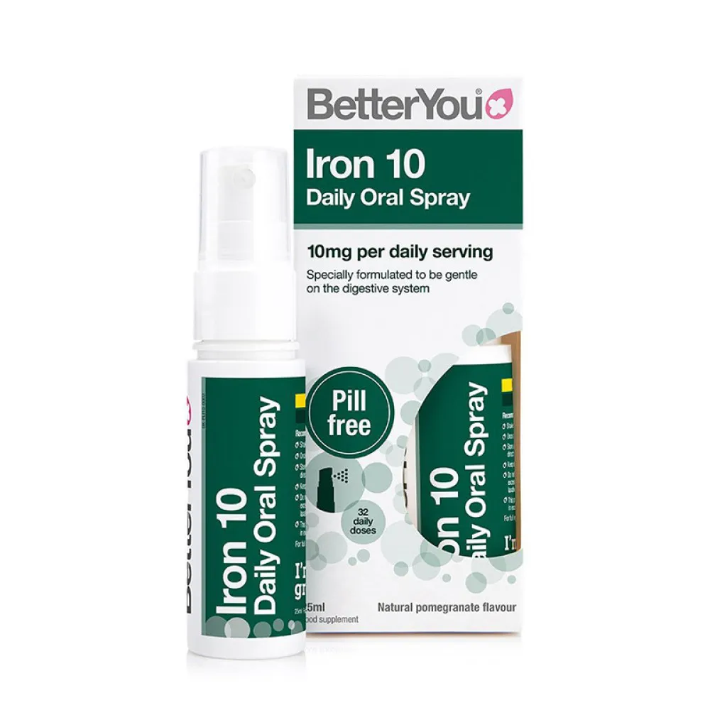 Iron 10 Oral Spray (25ml), BetterYou