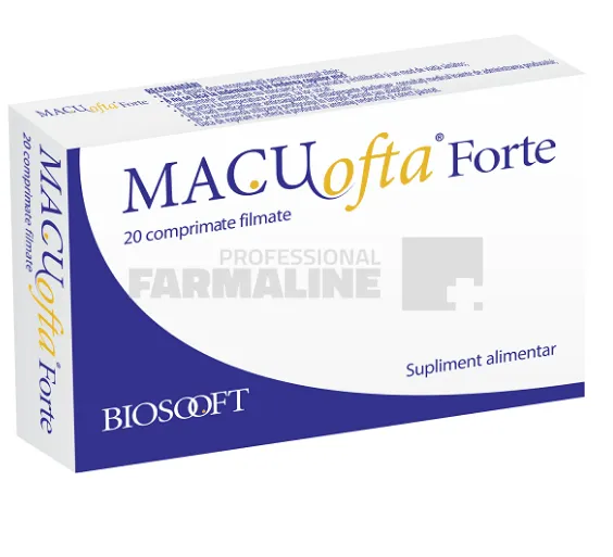 Macuofta Forte 20 comprimate filmate
