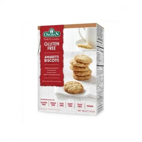 ORGRAN Amaretti Biscotti, 150g