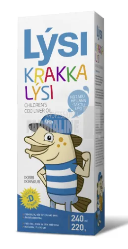 Ulei din ficat de cod pentru copii 240 ml