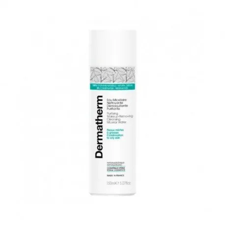 Dermatherm Apa micelara organica purifianta pentru ten mixt si gras, 150ml