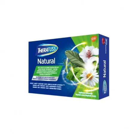 Theratuss Natural, 16 comprimate de supt