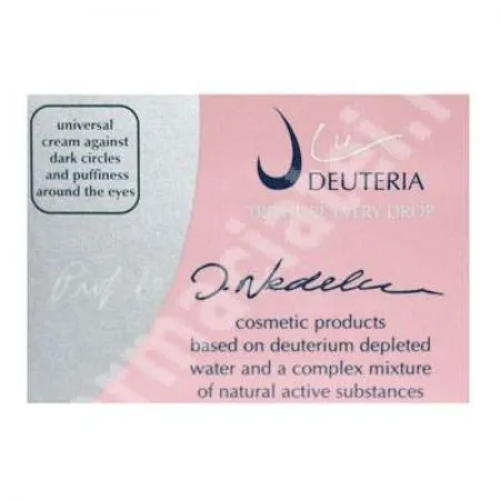 Crema universala pentru ochi anticearcane si antipungi, 30 ml, Deuteria Cosmetics