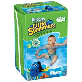 Scutece chilotel pentru copii Little Swimmers, 7-12 kg, 12 bucati, Huggies