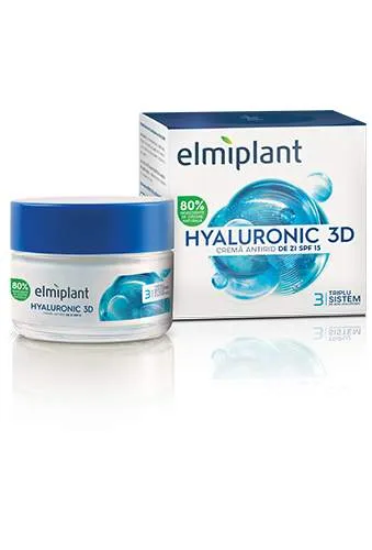 ELMIPLANT HYALURONIC 3D CREMA DE ZI SPF15 50ML