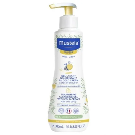 MUSTELA GEL DE CURATARE NUTRITIV CU COLD CREAM 300 ML
