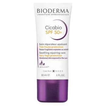 Crema reparatoare SPF 50+ Cicabio, 30ml, Bioderma