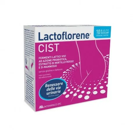 Lactoflorene Cist, sanatatea tractului urinar, 10 plicuri DUOCAM