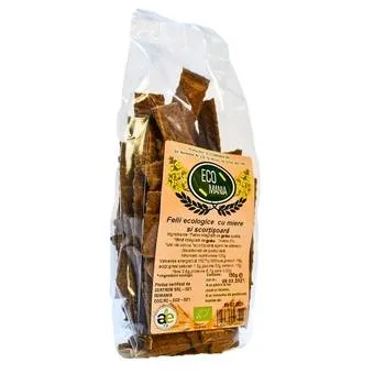 Felii de miere si scortisoara Bio, 150g, Ecomania