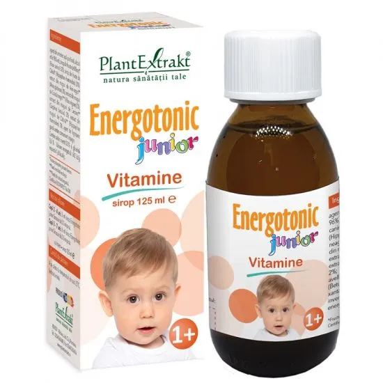 Plant Extrakt Energotonic Junior Vitamine sirop x 125ml