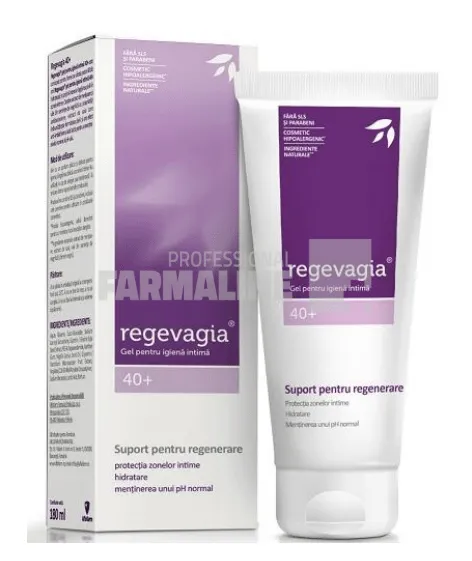 Regevagia Gel pentru igiena intima 40+ 180 ml