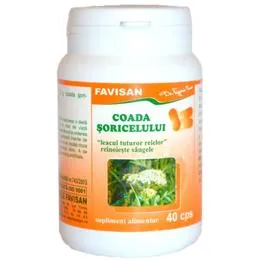Coada soricelului , 40 capsule(Favisan)