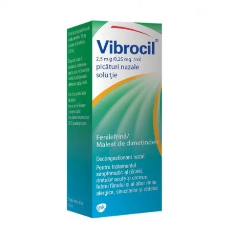 Vibrocil solutie nazala, 15ml