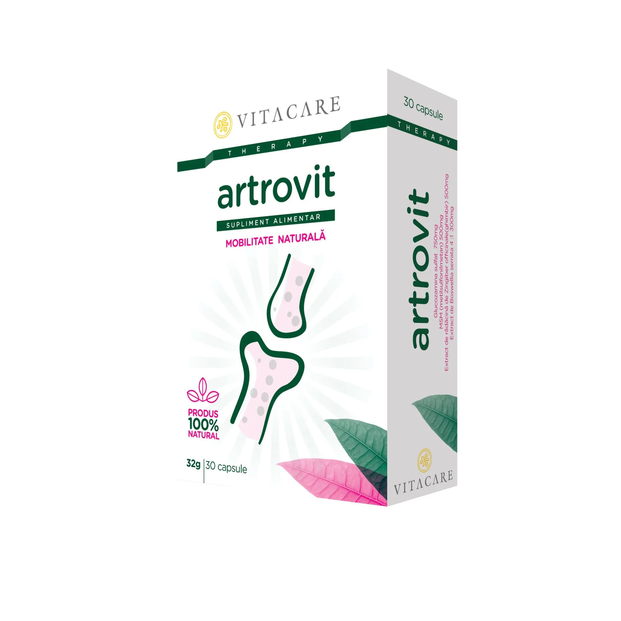Artrovit, 30 capsule, Vitacare