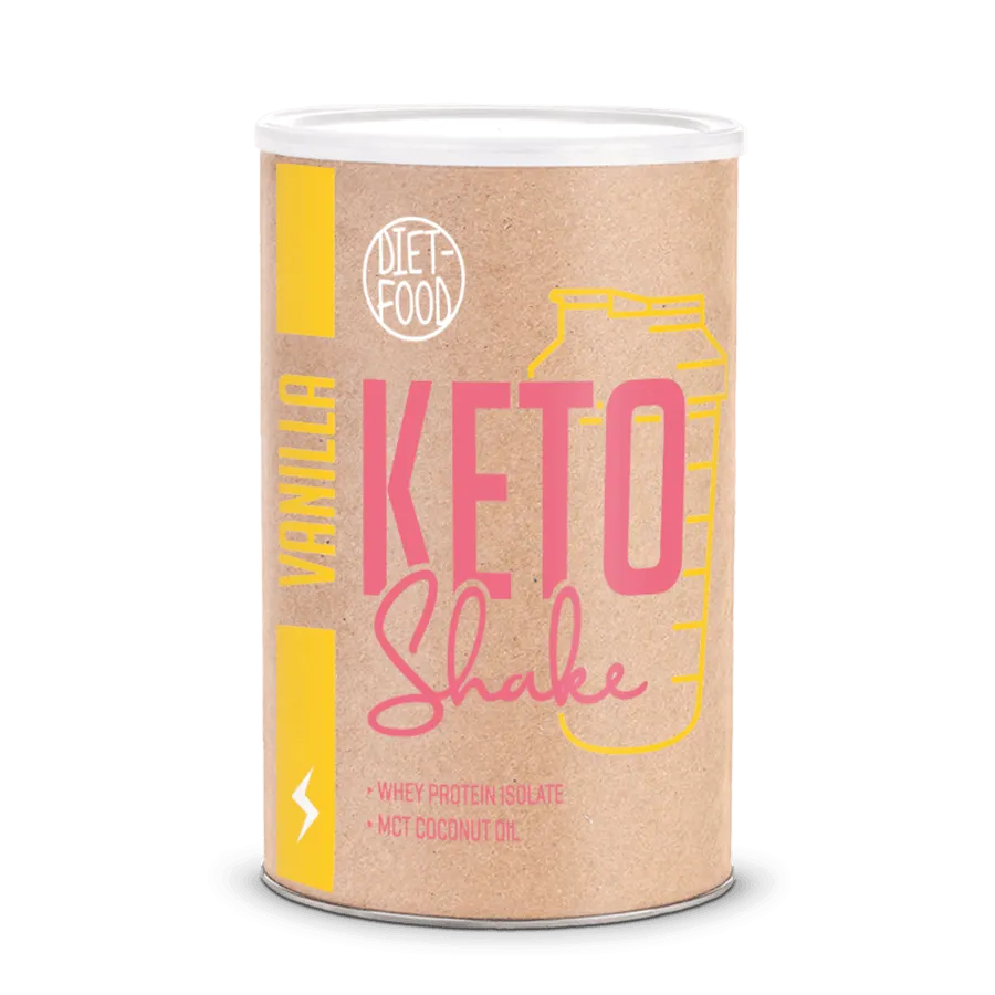 Keto shake cu vanilie, 300 g, Diet-Food
