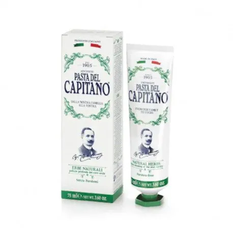 Del Capitano Pasta de dinti Natural Herbs