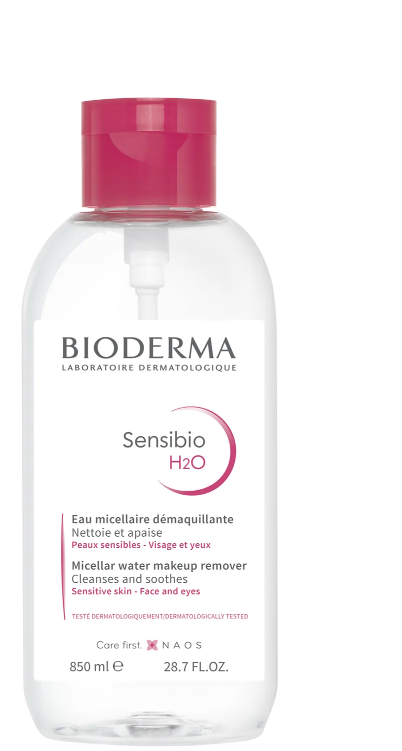 BIODERMA SENSIBIO H20 LOTIUNE X 850ML+ POMPA   BIODERMA