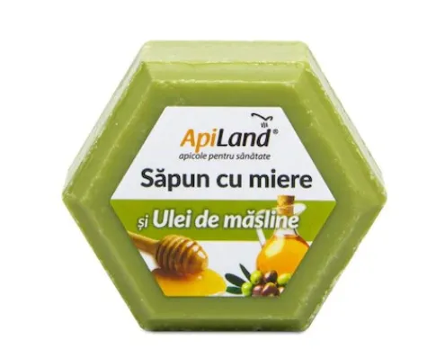 Sapun cu miere si ulei de masline x 100g (ApiLand)