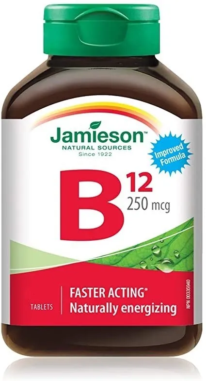 JAMIESON VITAMINA B12 ABSORBTIE RAPIDA 250 MCG X 35 TABLETE