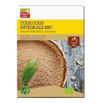 Cous cous integral din grau dur Bio, 500g, La Finestra Sul Cielo