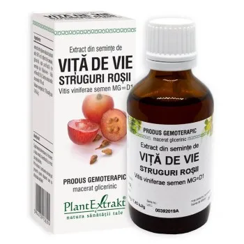 Extract din seminte de vita de vie, 50 ml, Plantextrakt
