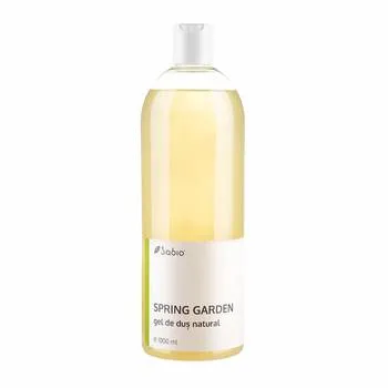 Gel de dus natural Spring Garden, 1000ml, Sabio