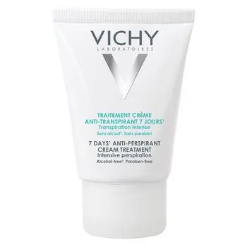 Deodorant crema impotriva transpiratiei abundente, eficacitate 7 zile, 30ml, Vichy