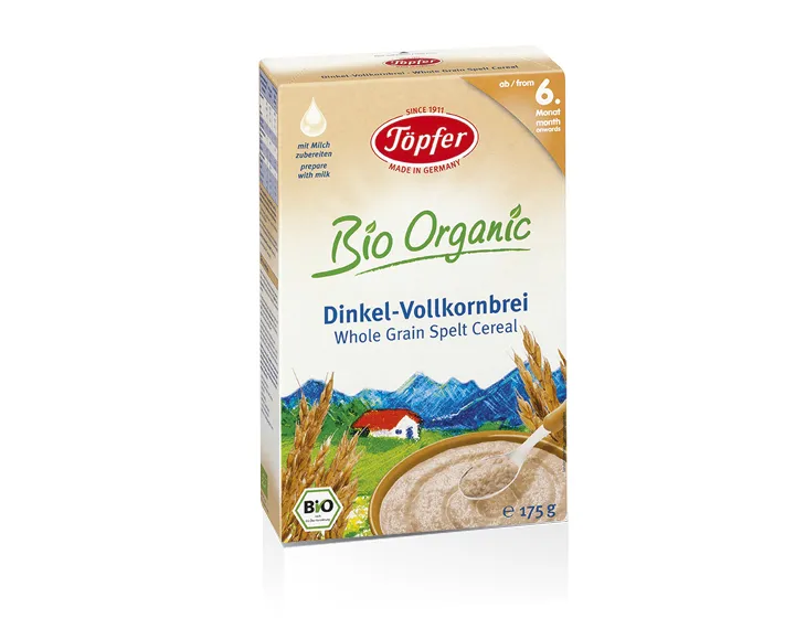 TOPFER Cereale cu alac integral 6 luni x 175 g (Töpfer)