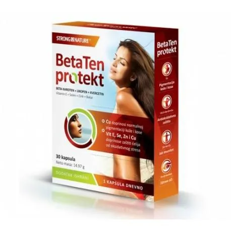 BetaTen Protekt, 30 capsule