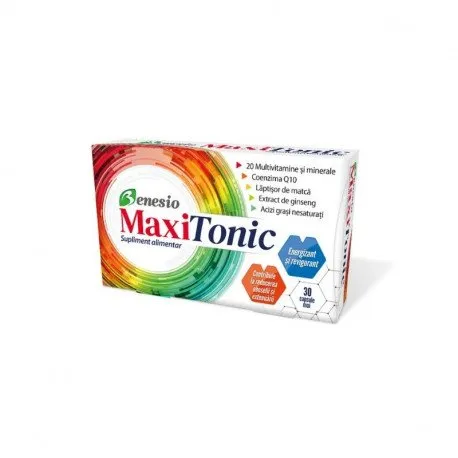 Benesio MaxiTonic, 30 capsule moi