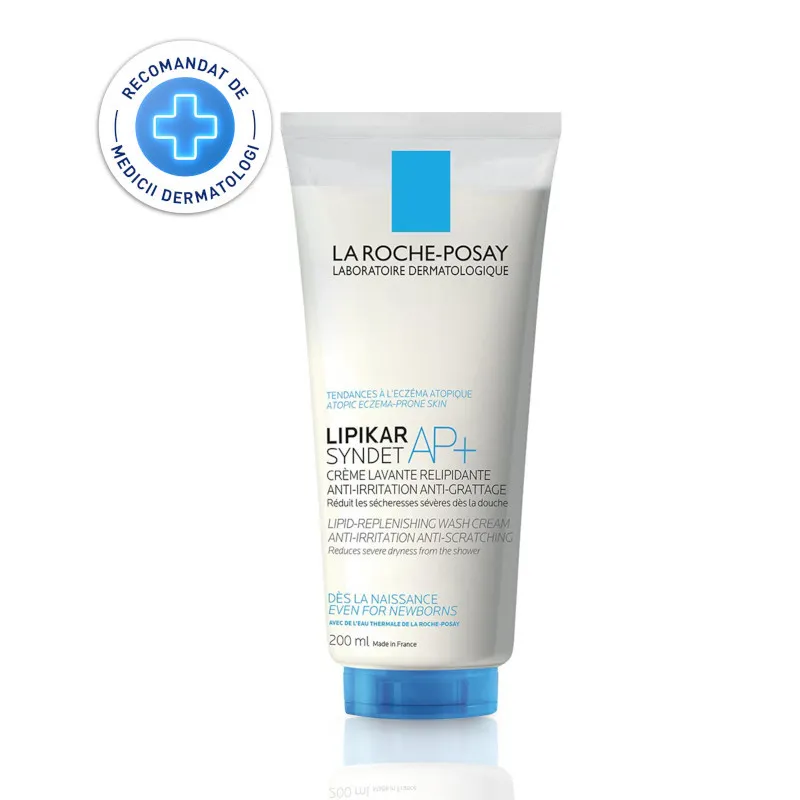 LA ROCHE POSAY LIPIKAR SYNDET AP+ GEL CREMA DE CURATARE 200ML