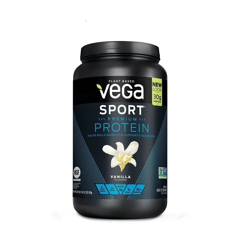 GNC VEGA SPORT PREMIUM PROTEIN VANILLA 828 G