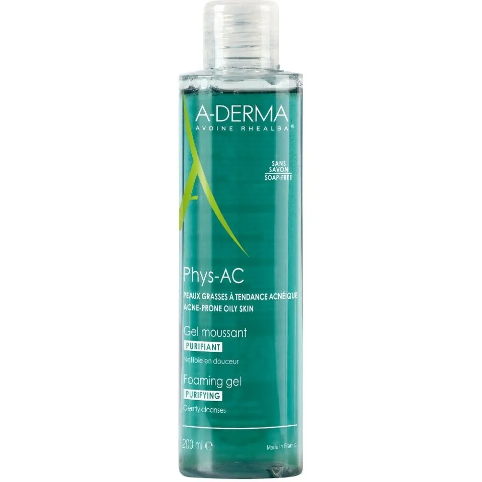 ADERMA PHYSAC GEL DE CURATARE 200 ML