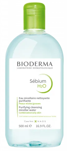 BIODERMA Sebium H2O solutie micelara, ten mixt-gras x 500ml