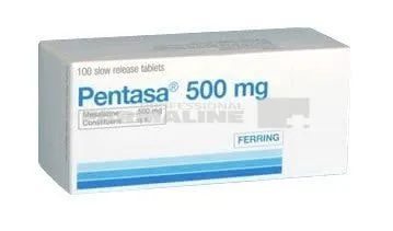 PENTASA 500mg x 100 COMPR. ELIB. PREL. 500mg FERRING GMBH
