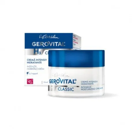 Gerovital H3 Classic crema Intensiv Hidratanta, 50ml