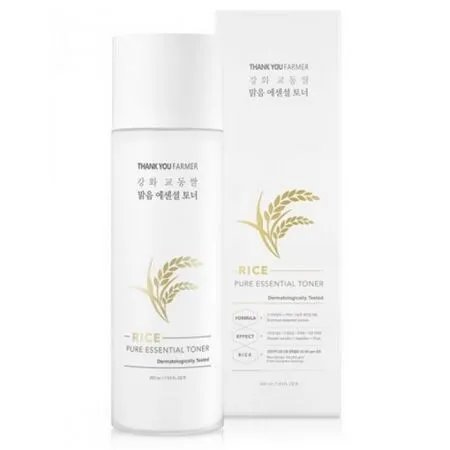 Lotiune tonica Rice Pure, 200 ml, Thank You Farmer