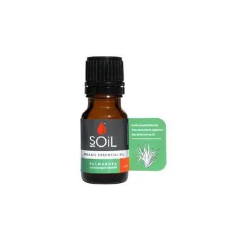 Ulei esential Palmarosa 100% Organic- Ecocert, 10ml, Soil