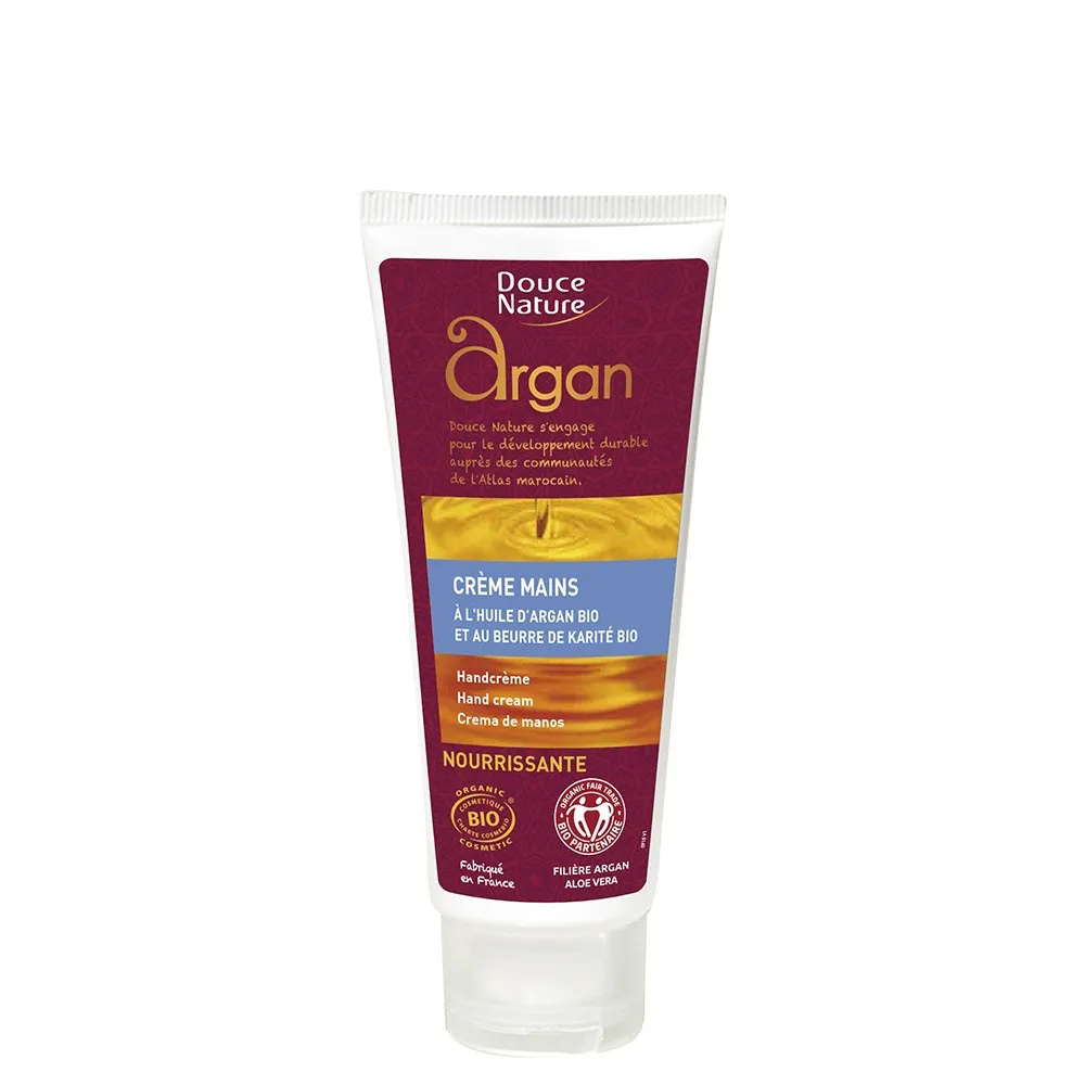 Crema de maini cu ulei de argan (60ml), Douce Nature