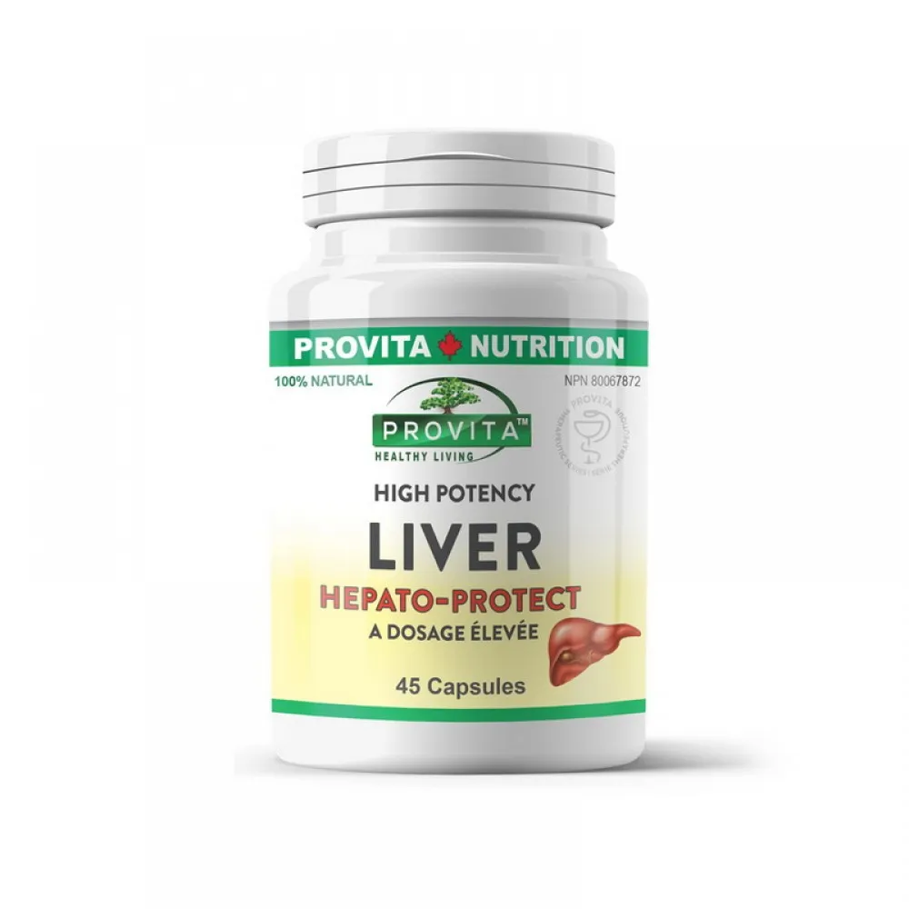 Liver Forte Hepato Protect (45 capsule), Provita Nutrition