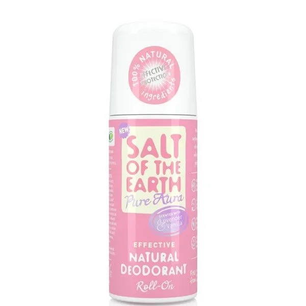 SALT OF THE EARTH 595 ROLL ON PENTRU FEMEI PURE AURA LAVANDA SI VANILIE 75ML