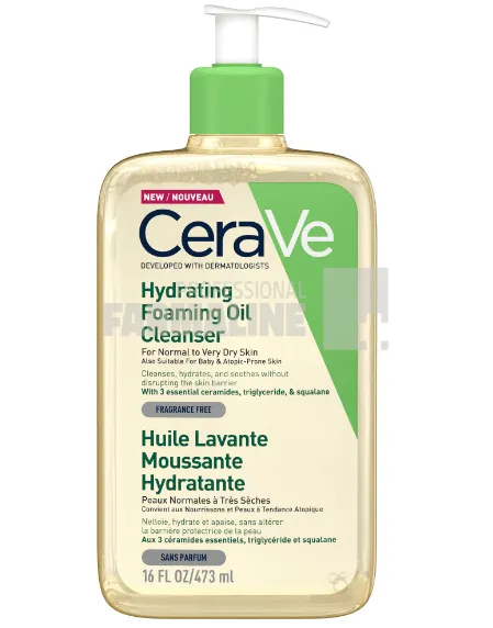 Cerave Ulei de curatare spumant si hidratant 473 ml