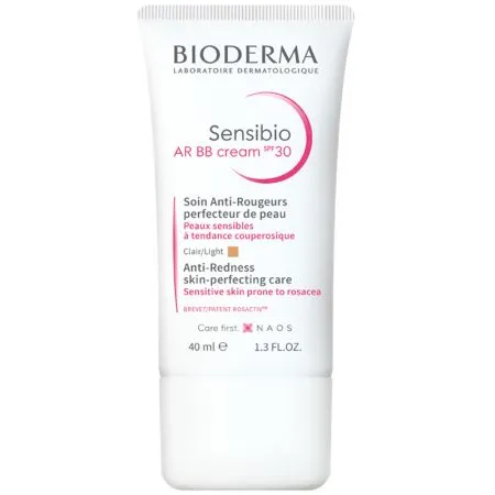 Cremă cu SPF 30 Sensibio AR BB, 40 ml, Bioderma