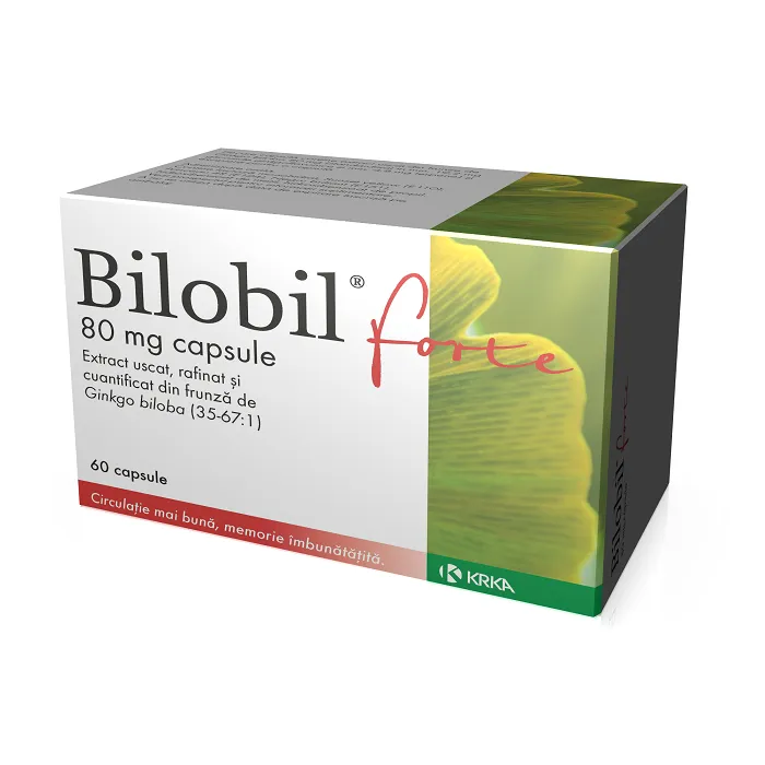 Bilobil Forte 80mg ,60 capsule
